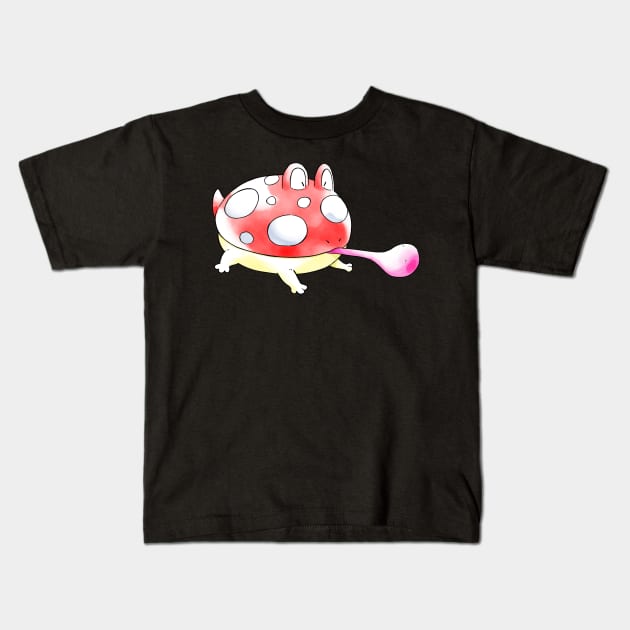 Toadstool Kids T-Shirt by KyleCulp